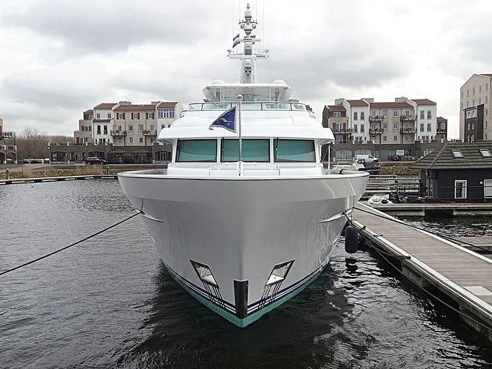 a boat on the water aboard BELLE DE JOUR Yacht for Sale