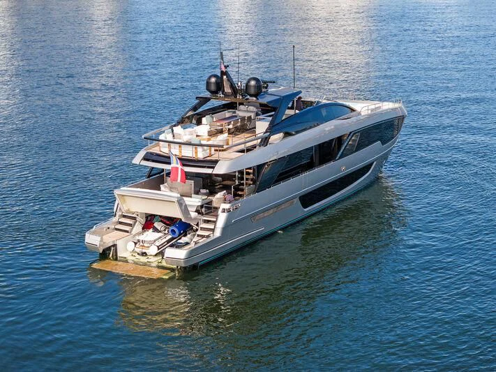 a boat on the water aboard BESO Yacht for Sale