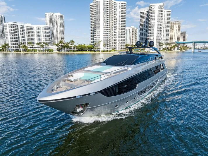 a boat on the water aboard BESO Yacht for Sale