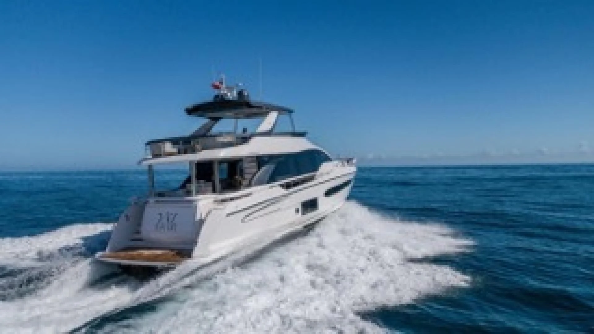 a boat on the water aboard SUN LIFE Yacht for Sale