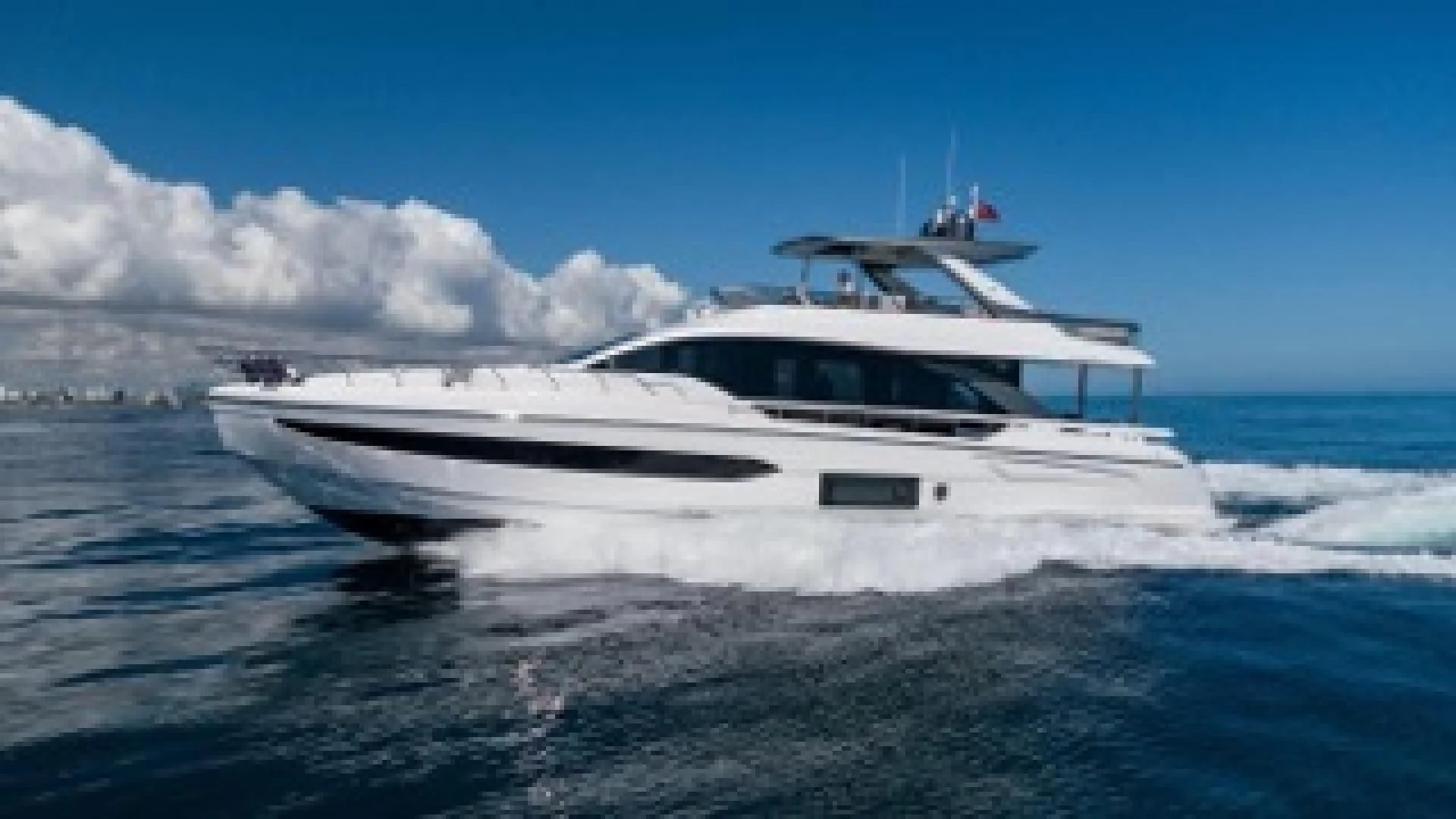 a boat on the water aboard SUN LIFE Yacht for Sale