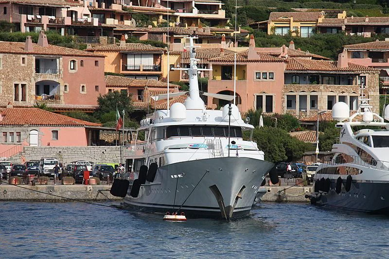 boats in the water aboard MIRAGE Yacht for Sale