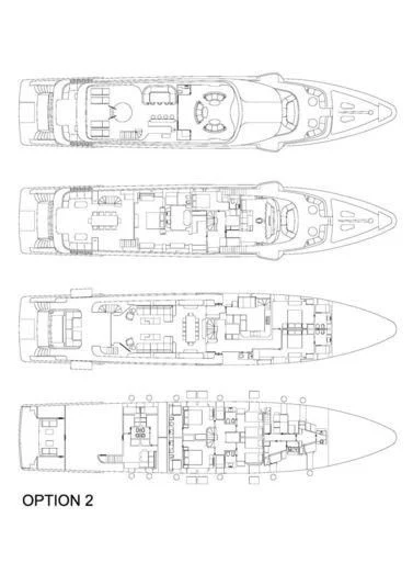 diagram aboard NASHWAN Yacht for Sale