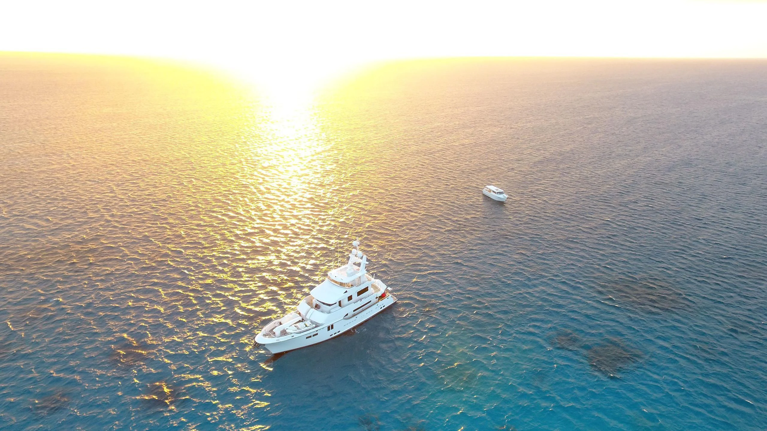 a boat in the water aboard SALVATORE II Yacht for Sale