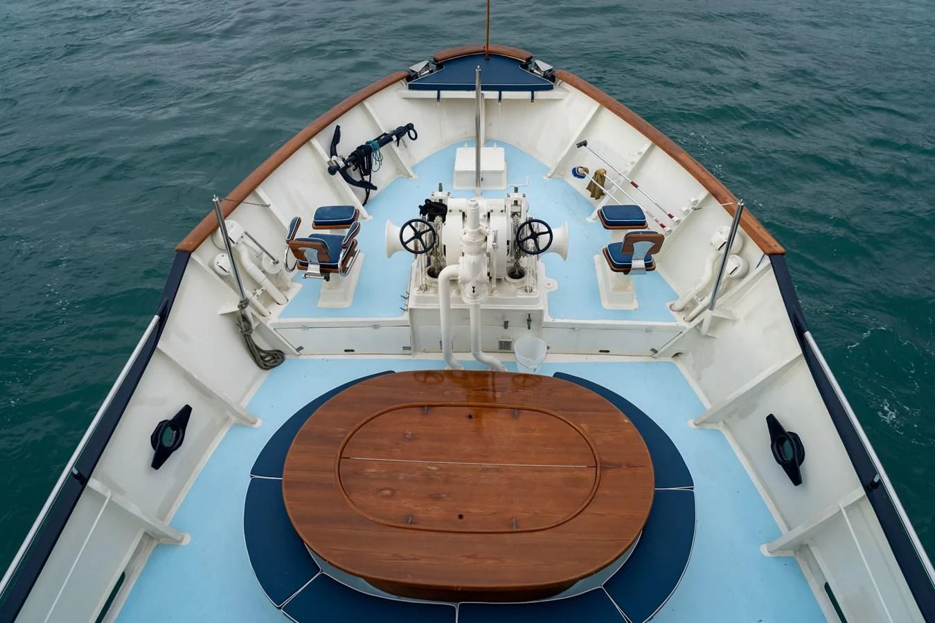 a boat on the water aboard FREDRIKSTAD Yacht for Sale