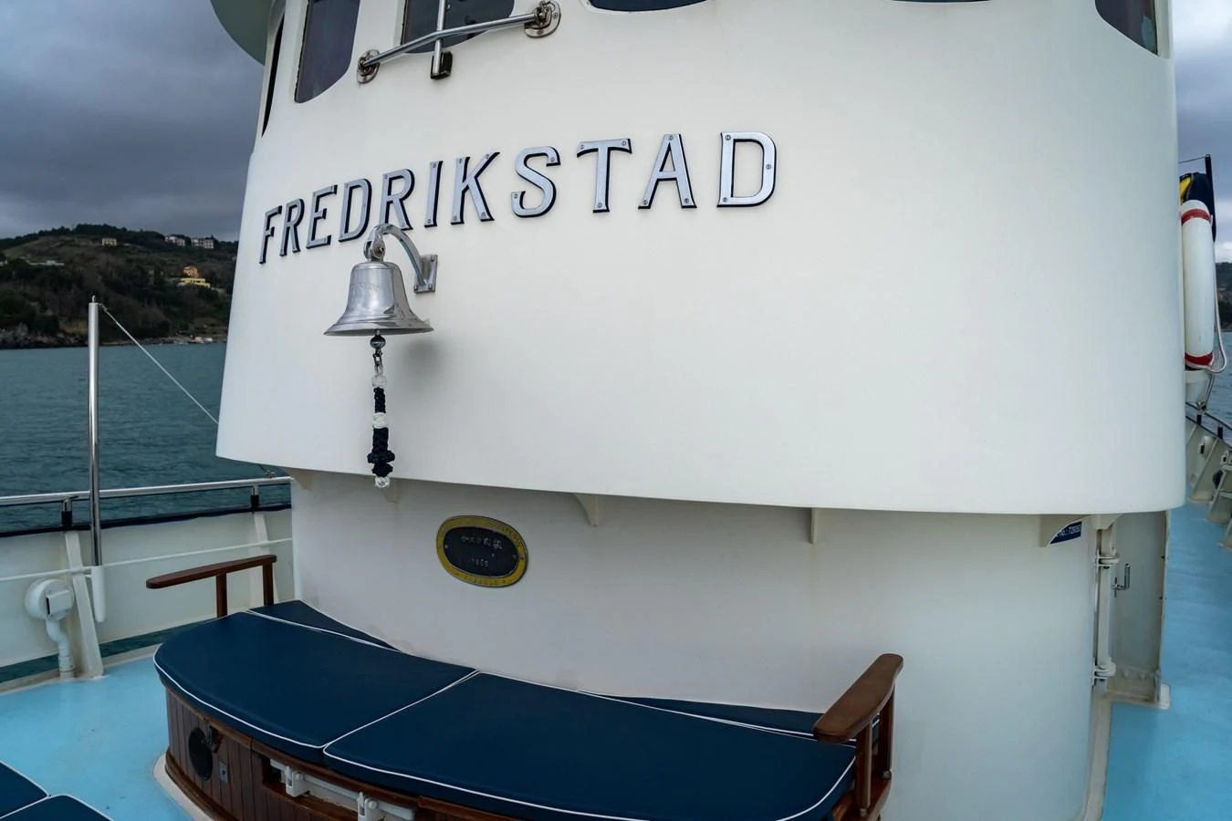 a boat on the water aboard FREDRIKSTAD Yacht for Sale