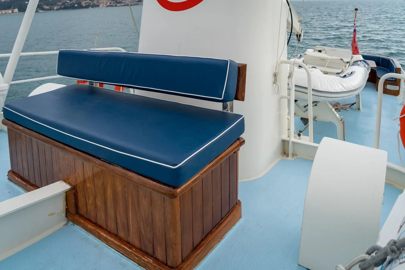 a boat on the water aboard FREDRIKSTAD Yacht for Sale