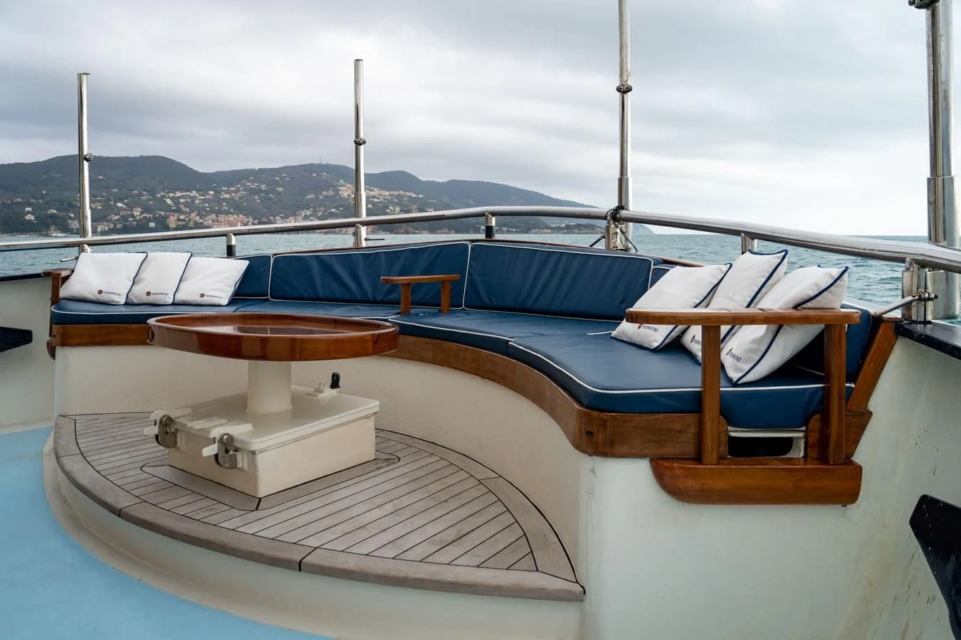 a boat on the water aboard FREDRIKSTAD Yacht for Sale