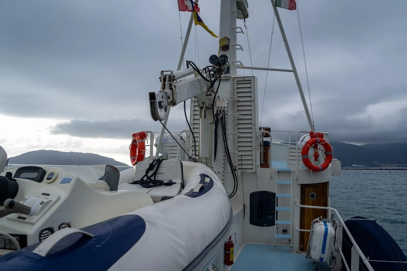 a boat on the water aboard FREDRIKSTAD Yacht for Sale