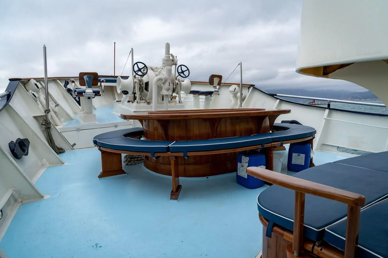 a boat on the water aboard FREDRIKSTAD Yacht for Sale