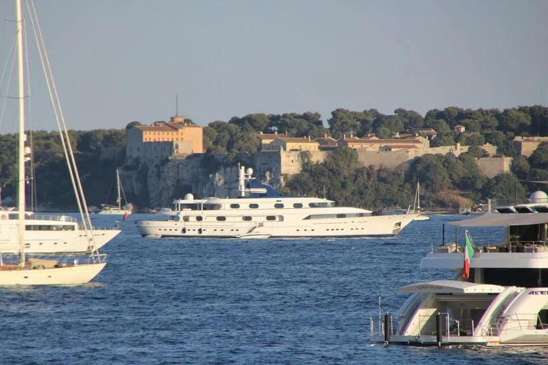 boats in the water aboard CLEOPATRA Yacht for Sale