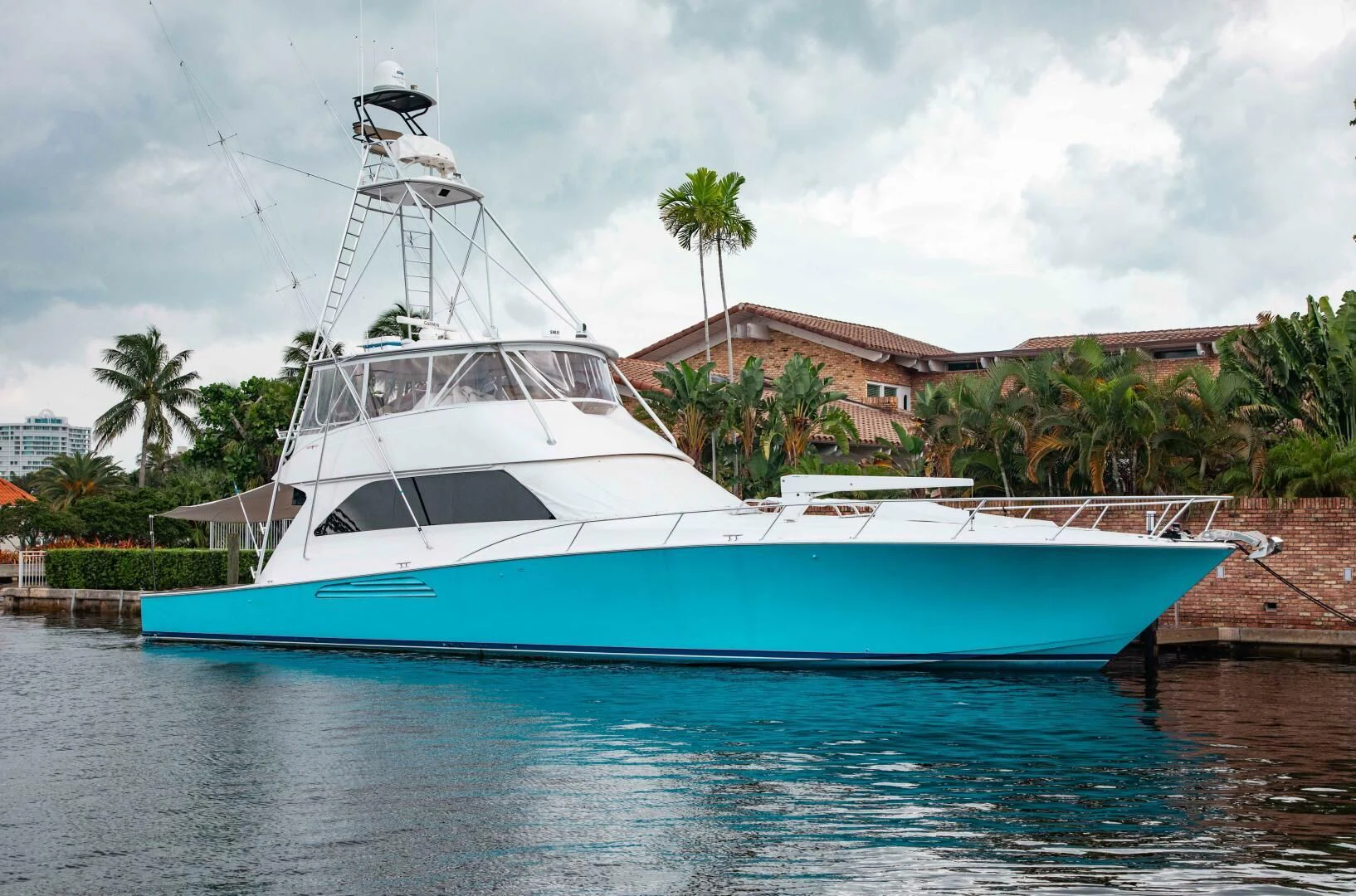 a boat on the water aboard CURIOUS GEORGE Yacht for Sale