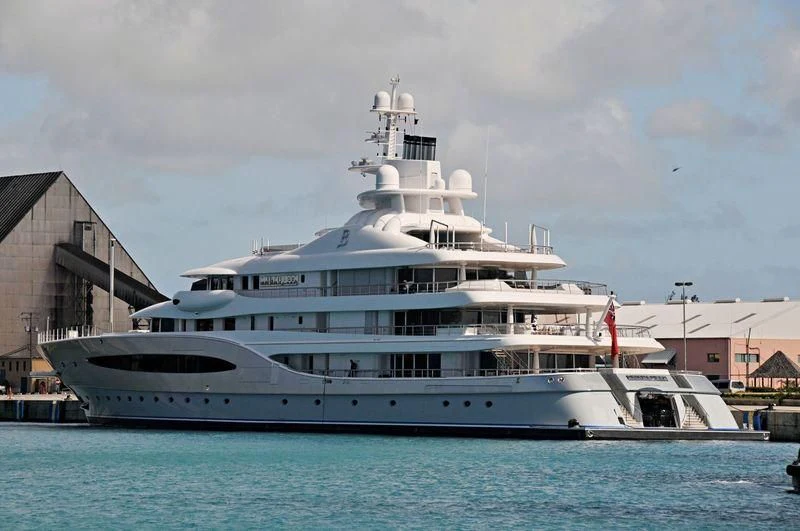 a large white cruise ship aboard MAYAN QUEEN IV Yacht for Sale