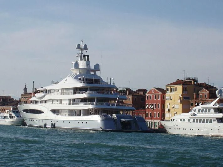 a group of boats in the water aboard MAYAN QUEEN IV Yacht for Sale