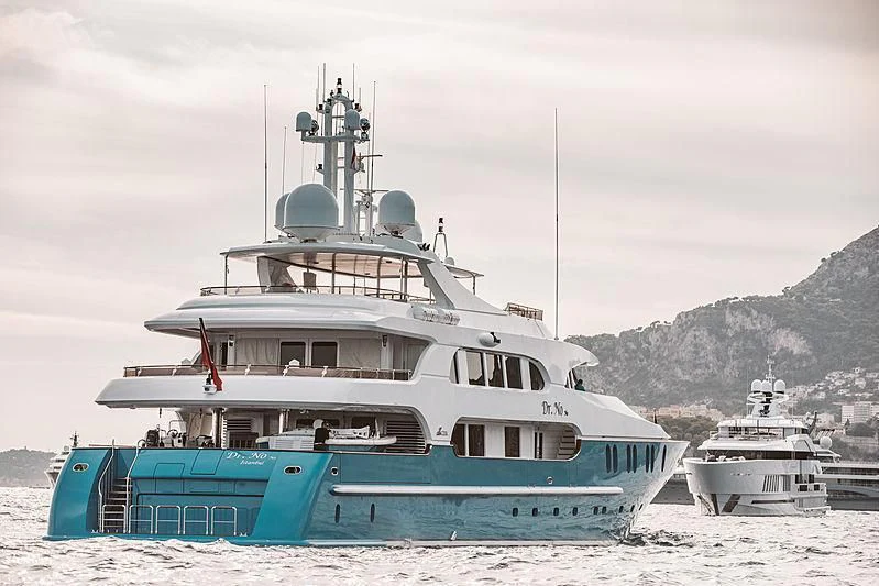 a couple of boats in the water aboard AQUA MARE Yacht for Sale