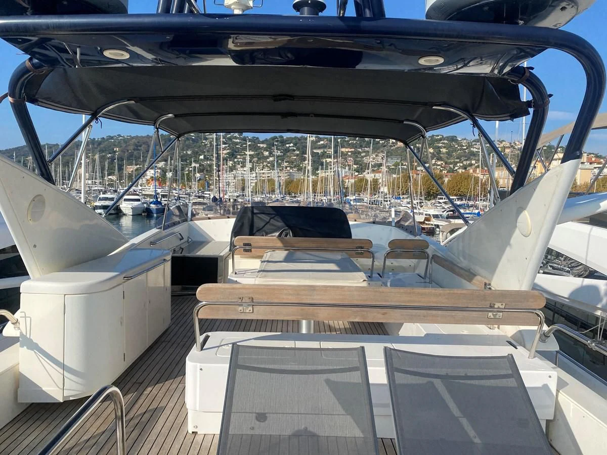 a boat on the water aboard AMADEUS Yacht for Sale