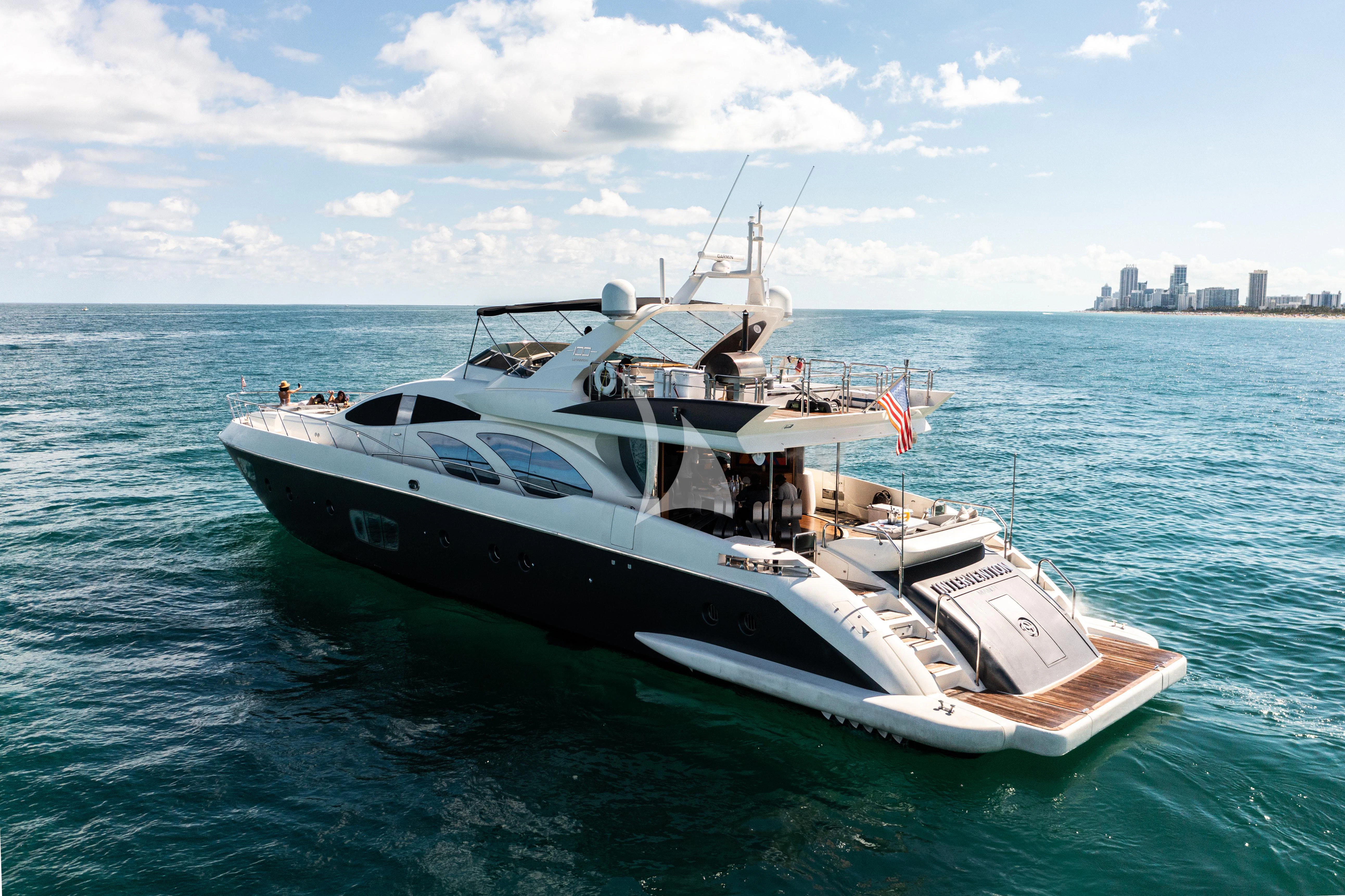 a boat on the water aboard INTERVENTION Yacht for Sale