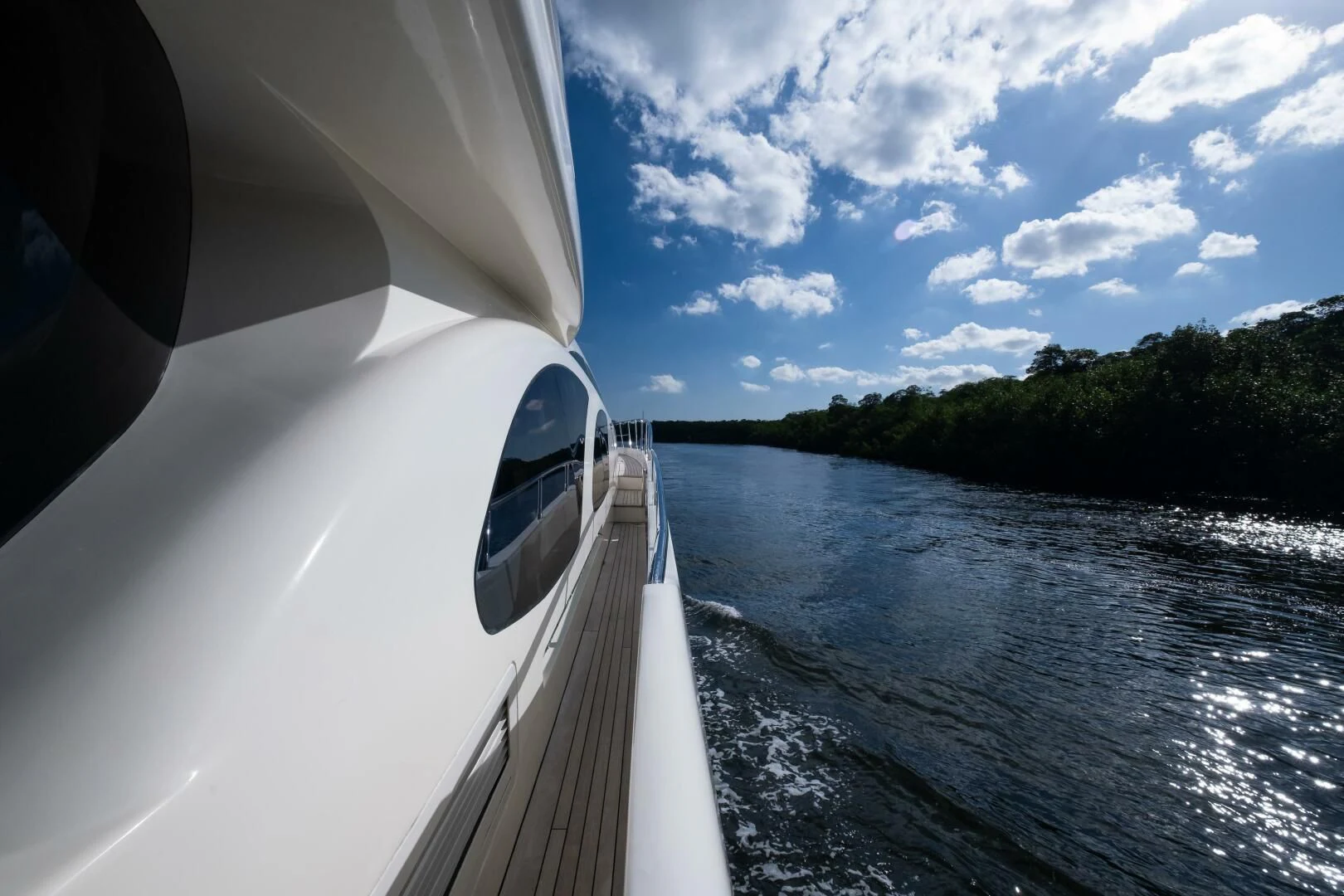 a boat on the water aboard INTERVENTION Yacht for Sale