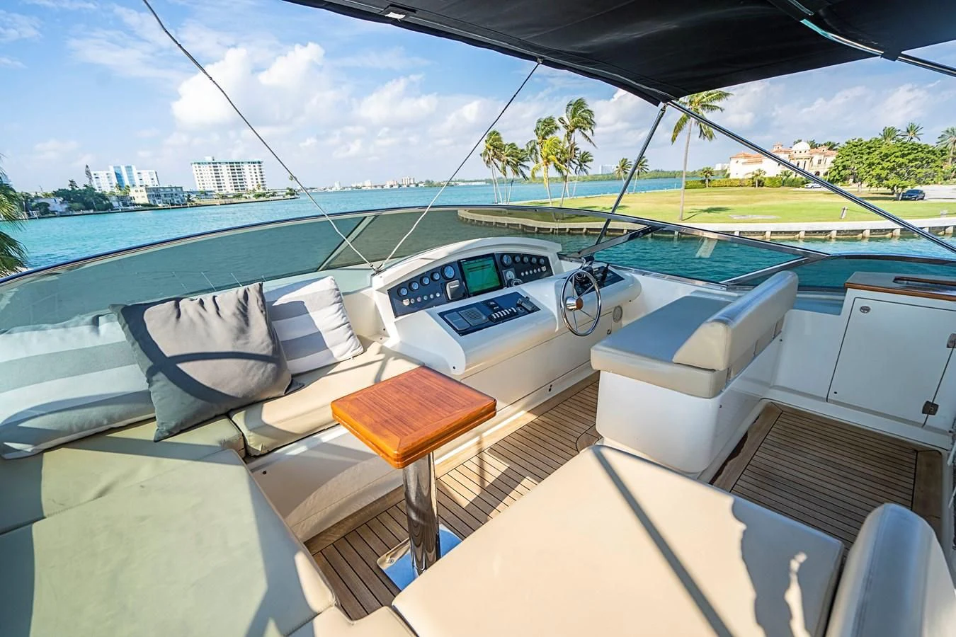 a boat on the water aboard INTERVENTION Yacht for Sale