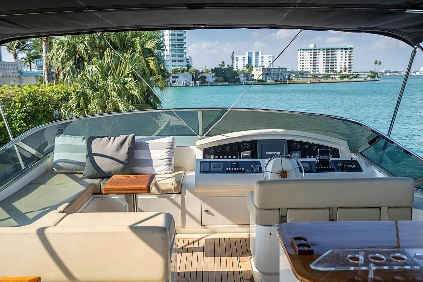a boat on the water aboard INTERVENTION Yacht for Sale