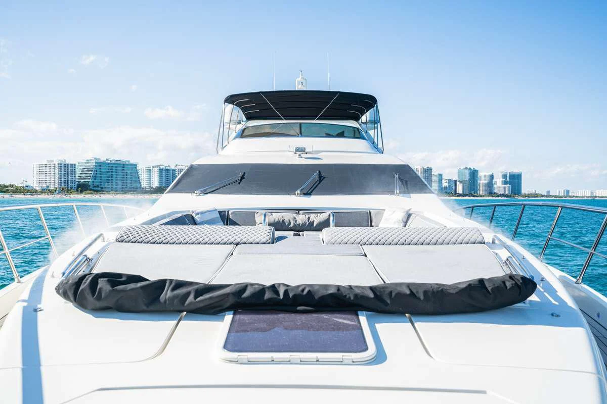 a boat on the water aboard INTERVENTION Yacht for Sale