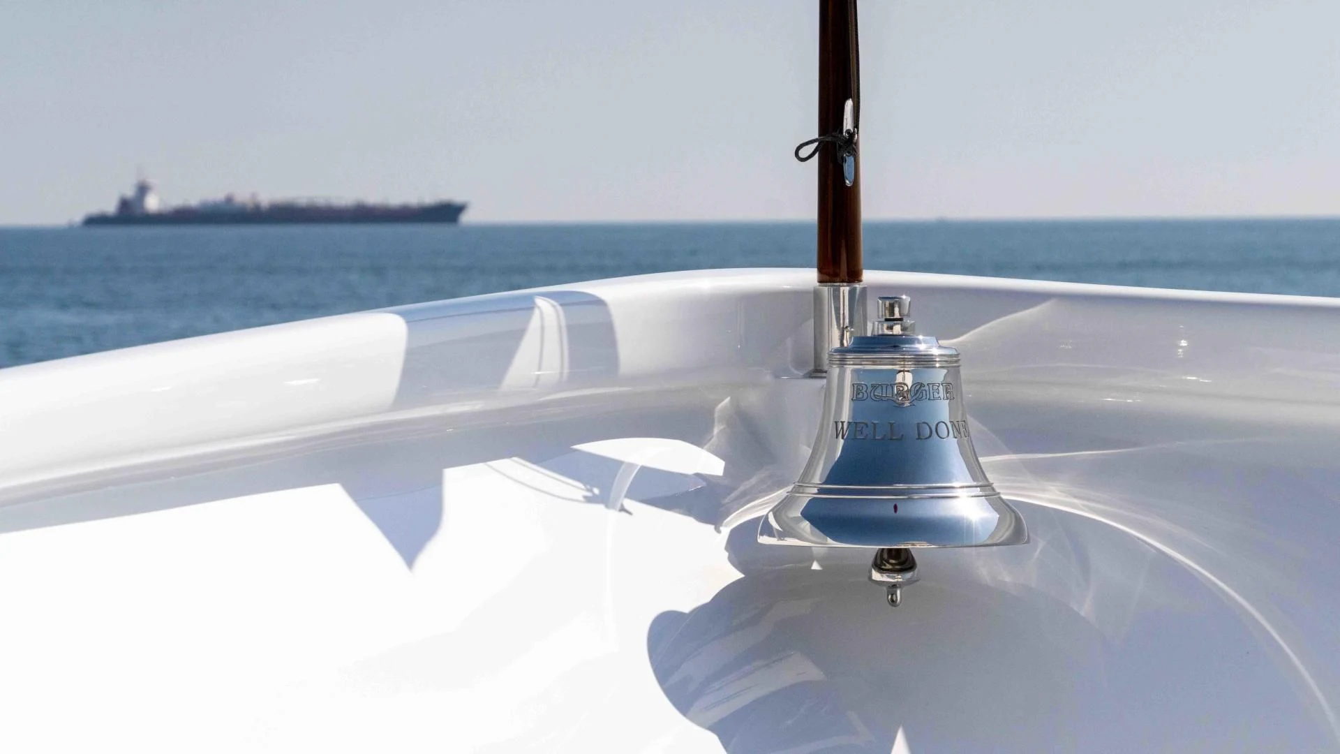 a water device on a boat aboard WELL DONE Yacht for Sale