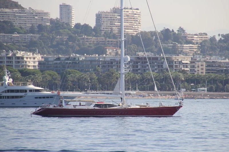 a boat on the water aboard DELUSHA Yacht for Sale