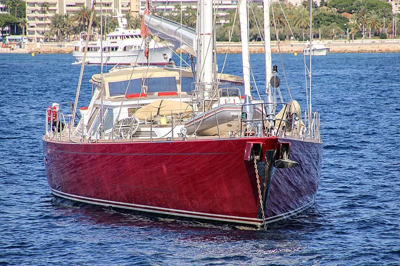 a boat on the water aboard DELUSHA Yacht for Sale