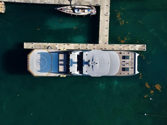 a boat on the water aboard NEBULA Yacht for Sale