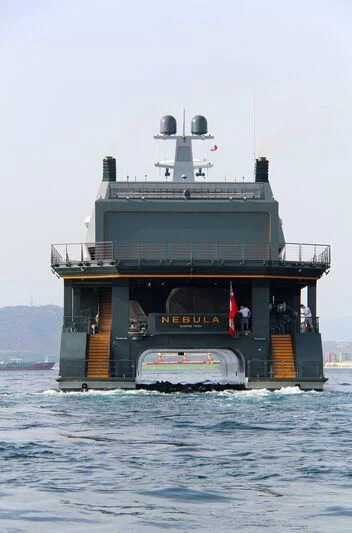 a boat on a boat aboard NEBULA Yacht for Sale