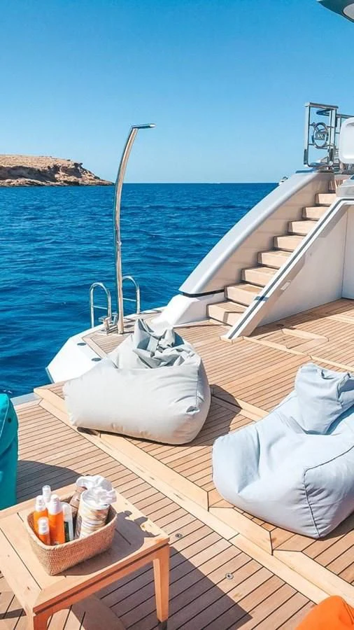 a boat on the water aboard GTT 130 Yacht for Sale