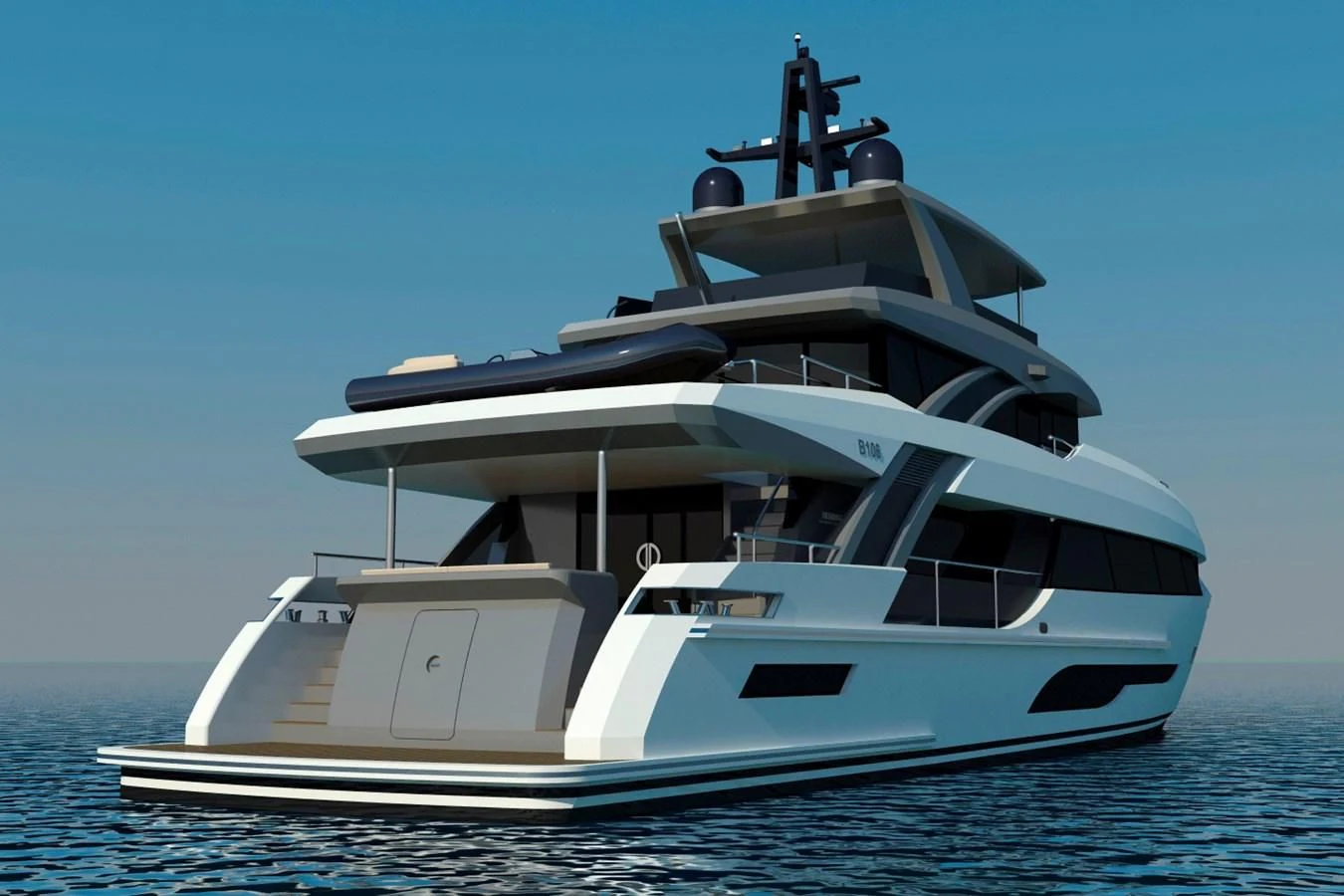 a boat on the water aboard FAMILIA Yacht for Sale