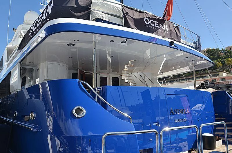 a boat on the water aboard B5 Yacht for Sale