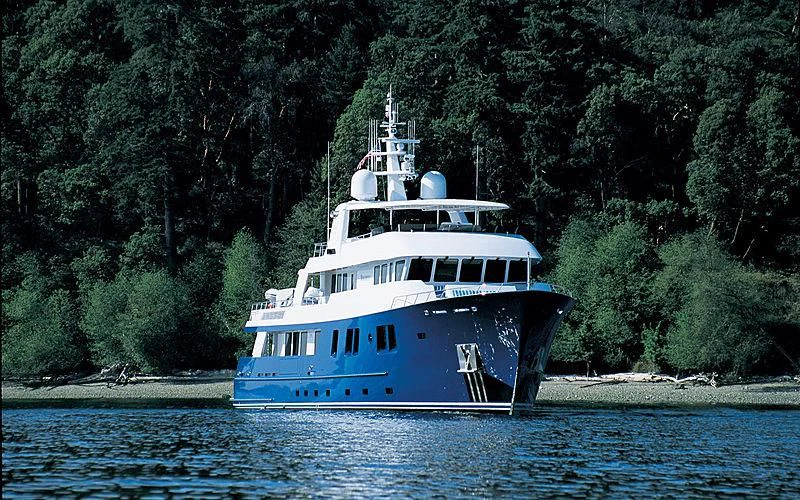 a boat on the water aboard B5 Yacht for Sale