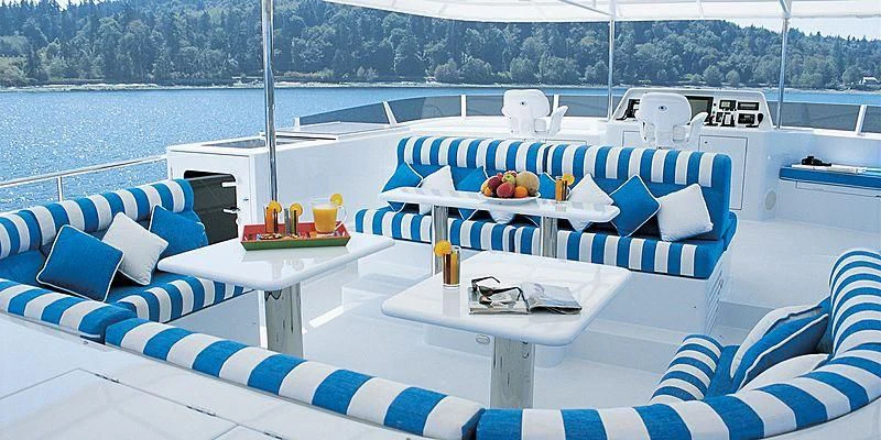 a boat on the water aboard B5 Yacht for Sale