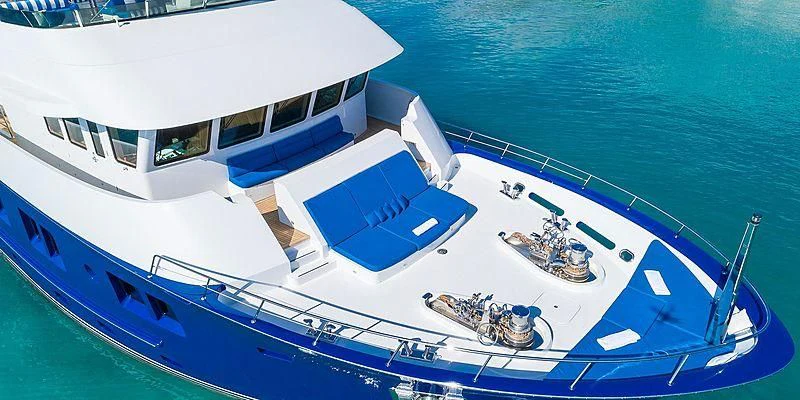 a boat on the water aboard B5 Yacht for Sale