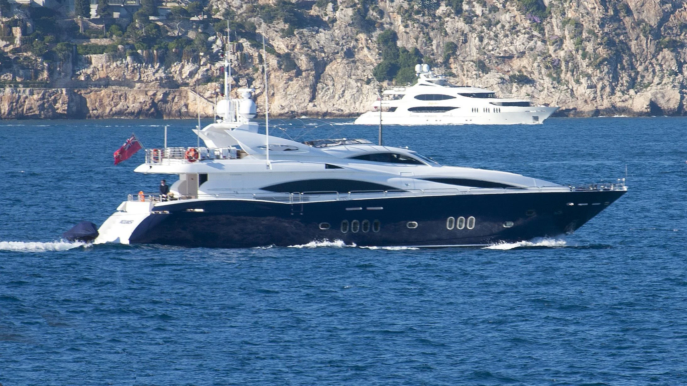 a boat on the water aboard KEFI Yacht for Charter