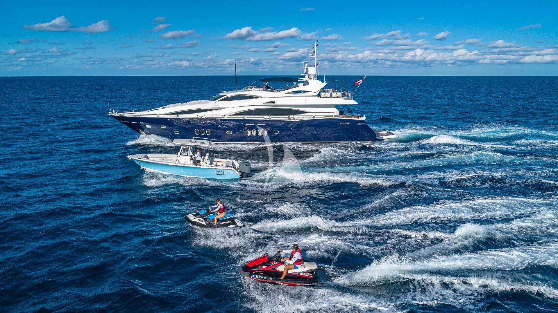 a boat and a boat in the water aboard KEFI Yacht for Charter