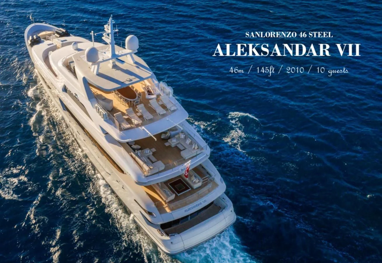 a ship in the water aboard LAMMOUCHE Yacht for Sale