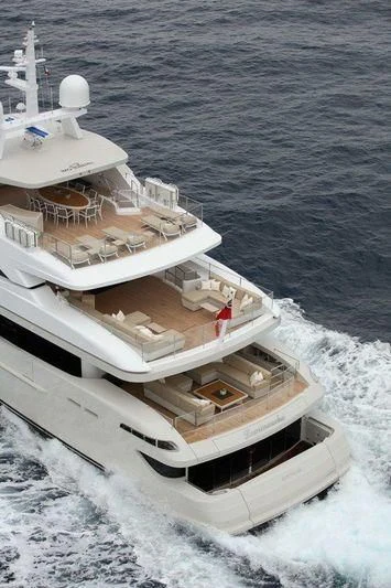 a boat on the water aboard LAMMOUCHE Yacht for Sale