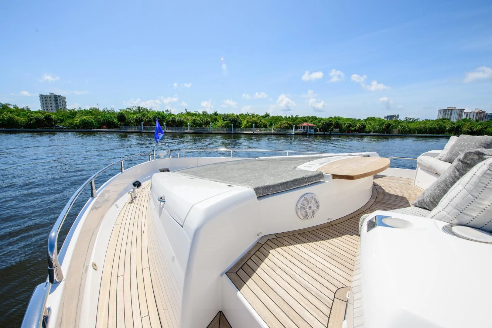 a boat on the water aboard FUNSEEKER Yacht for Sale