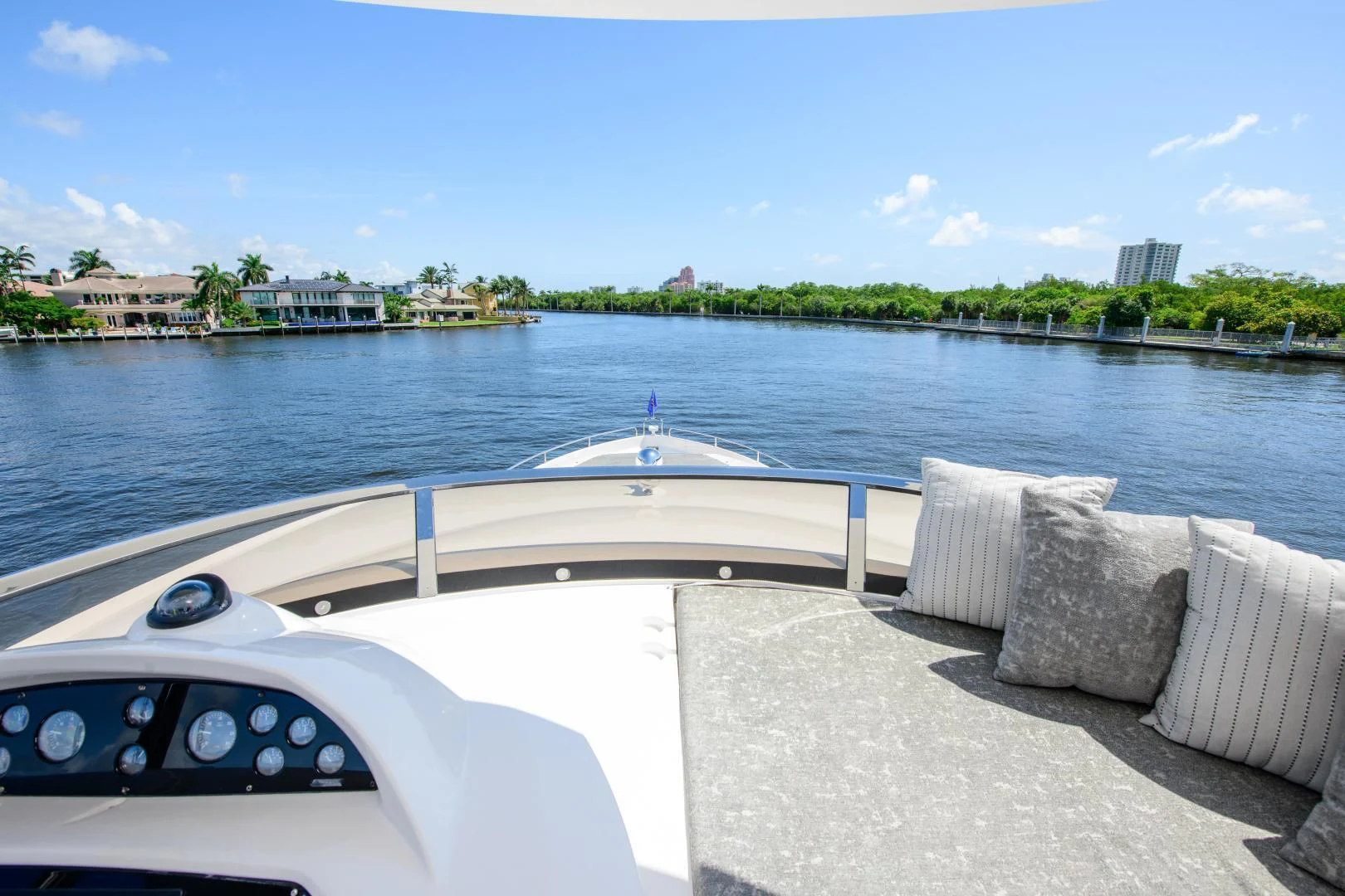 a boat on a body of water aboard FUNSEEKER Yacht for Sale