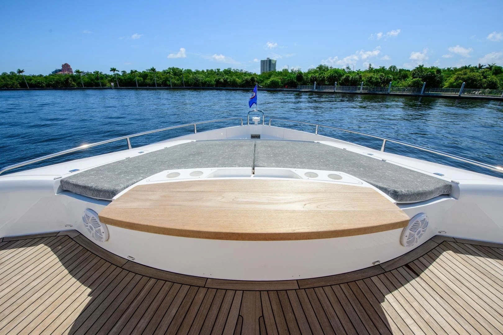 a boat on the water aboard FUNSEEKER Yacht for Sale