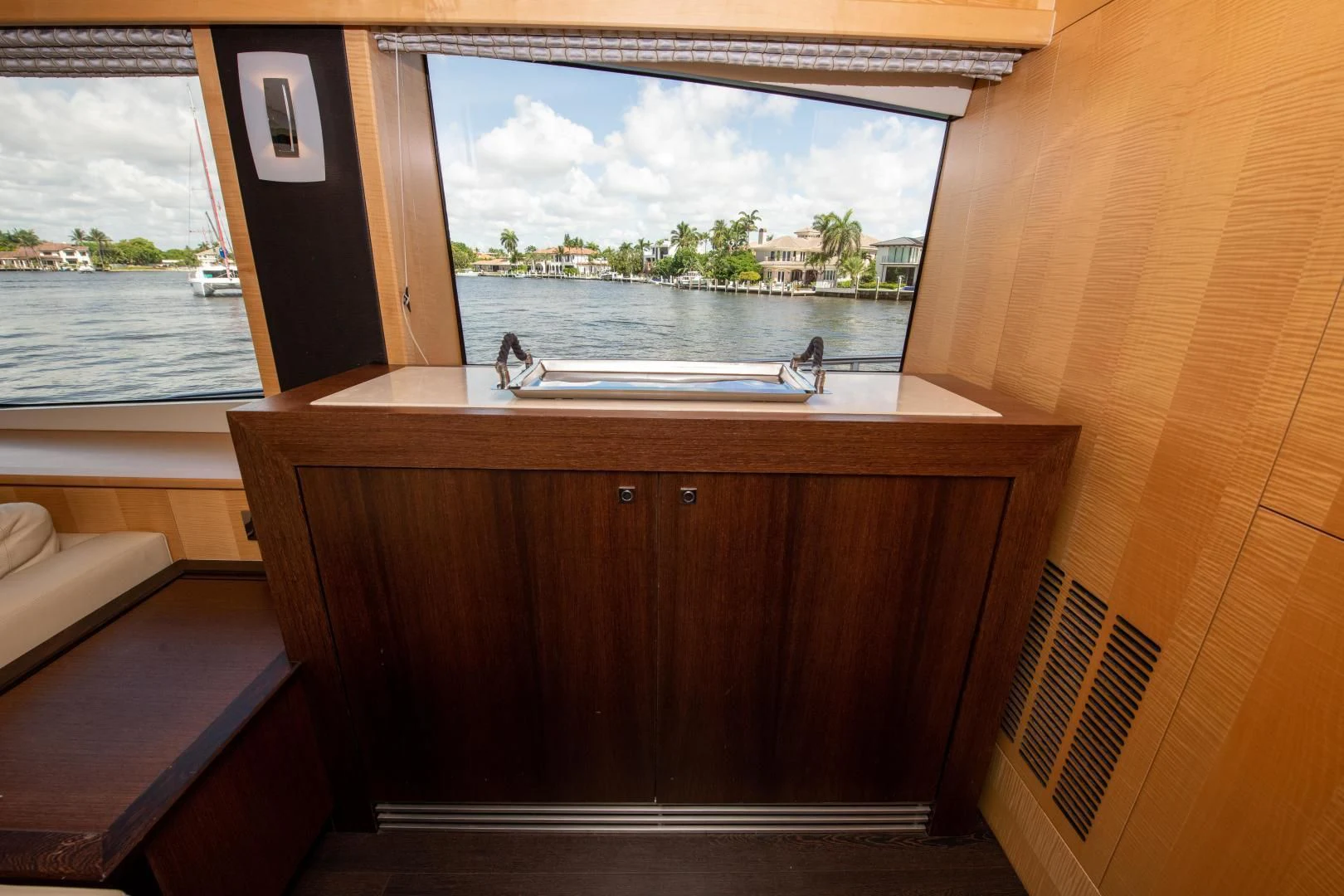 a sink in a room aboard FUNSEEKER Yacht for Sale