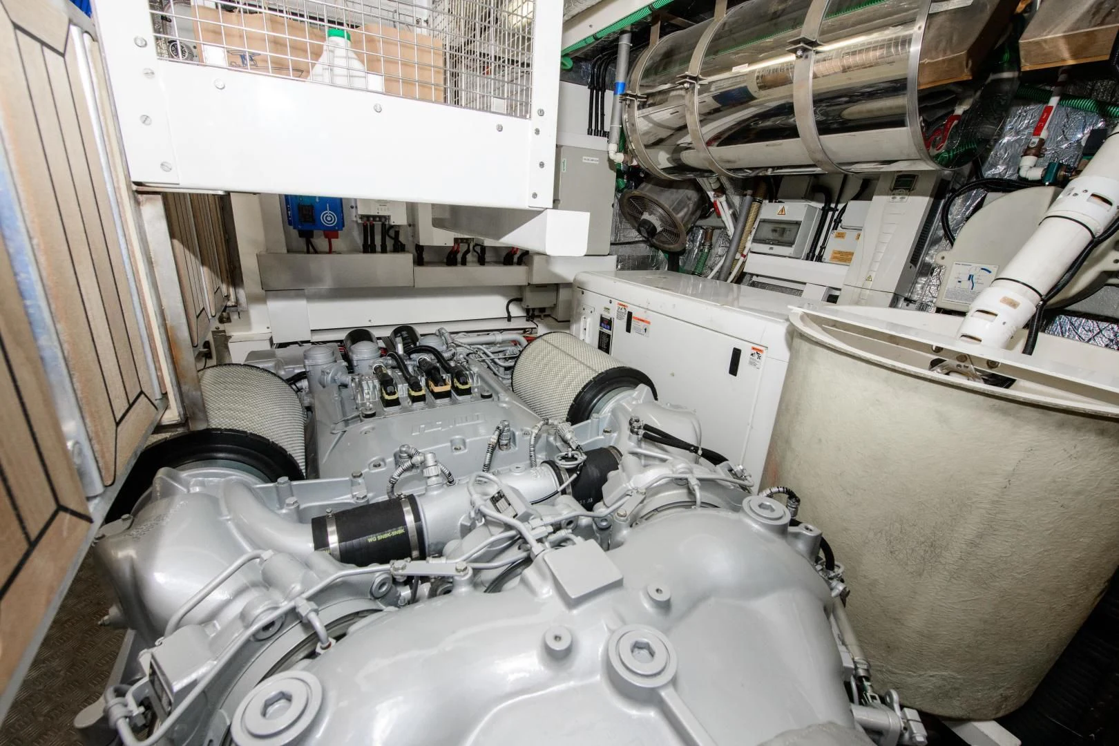 a close-up of a machine aboard FUNSEEKER Yacht for Sale