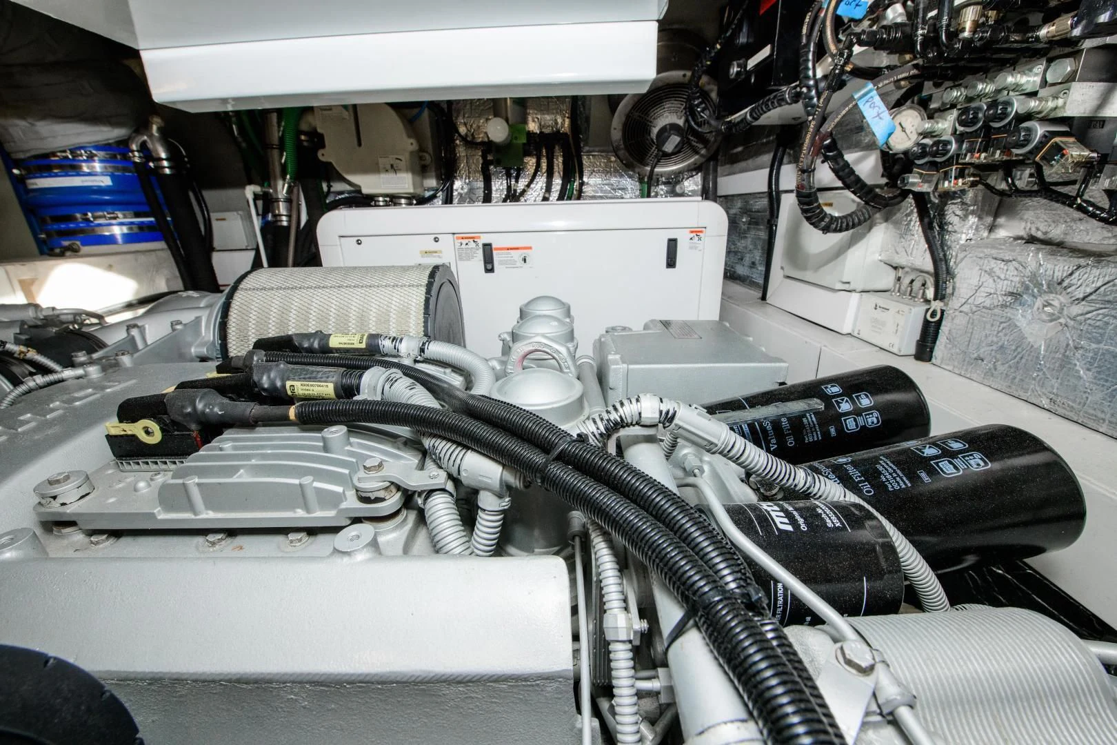 a machine with wires aboard FUNSEEKER Yacht for Sale