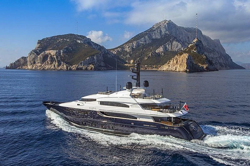 a boat on the water aboard ALASKA Yacht for Sale