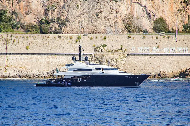 a boat on the water aboard ALASKA Yacht for Sale