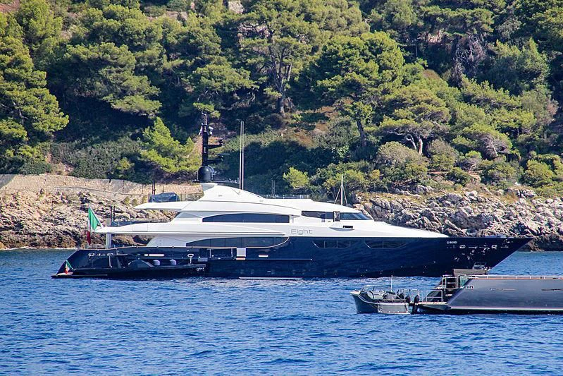 a boat on the water aboard ALASKA Yacht for Sale