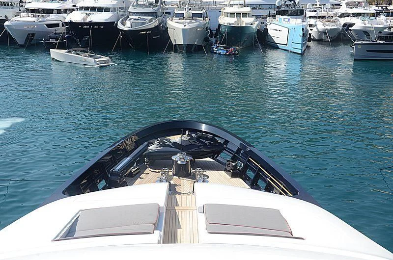 a boat in the water aboard ALASKA Yacht for Sale